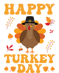 Cute Turkey Retro Happy Thanksgiving Gobble Squad Little Funny Gift T-Shirt