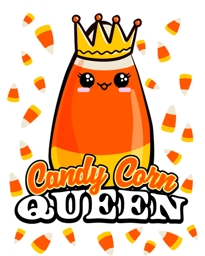 Candy Corn Queen Halloween Costume Funny Novelty Cool Gift Full Zip Hoodie