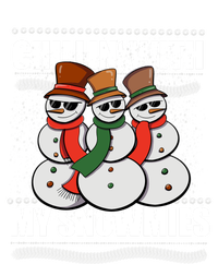 Chillin With My Snowmies Ugly Sweater Christmas Cool Gift Pom Pom 12in Knit Beanie