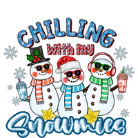 Chillin With My Snowmies Santa Snow Gift Ugly Christmas Funny Gift Coaster