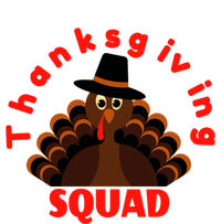 Friendsgiving Squad Funny Happy Thanksgiving Turkey Funny Gift T-Shirt