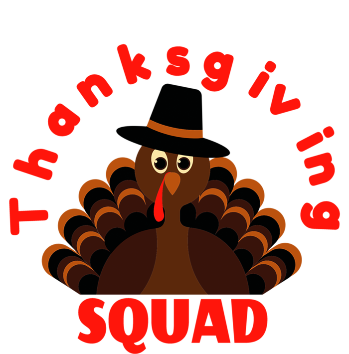 Friendsgiving Squad Funny Happy Thanksgiving Turkey Funny Gift T-Shirt