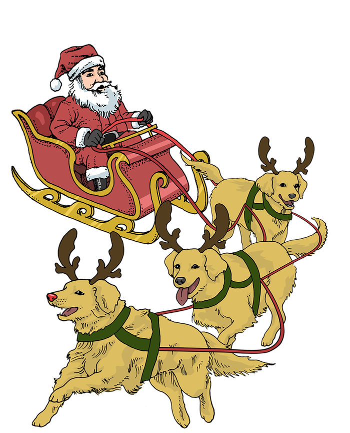 Golden Retriever Christmas Meaningful Gift T-Shirt