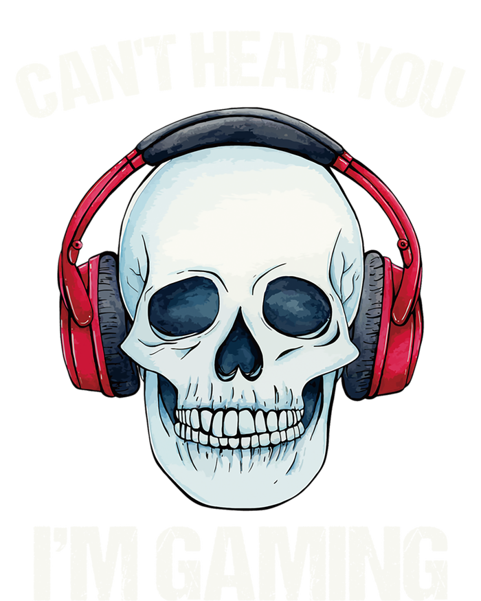 Funny Gamer Gift Skull Headset CanT Hear You IM Gaming Gift Magnet