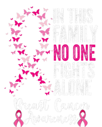 In This Family No One Fight Alone Breast Cancer Awareness Long Sleeve Shirt