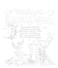 Midnight Margaritas Recipe Halloween Tote Bag