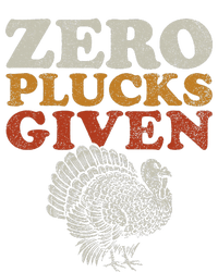 Funny Turkey Zero Plucks Given Thanksgiving Short Acrylic Beanie