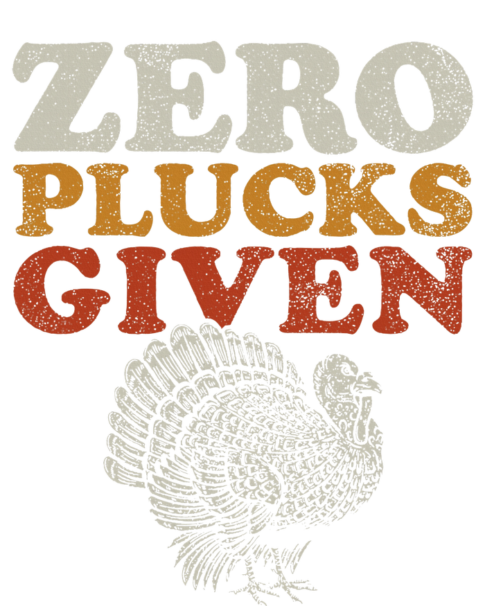 Funny Turkey Zero Plucks Given Thanksgiving Short Acrylic Beanie