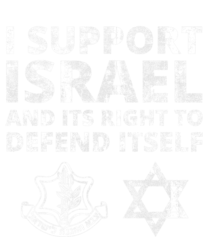 Idf Grunge I Support Israel And Its Right To Defend Itself USA-Made Snowflake Beanie