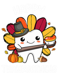 Happy Thanksgiving Teeth Dental Squad Turkey Thanksgiving Gift T-Shirt