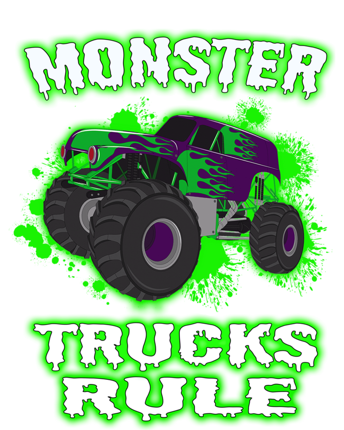 Awesome Monster Trucks Rule Hoodie