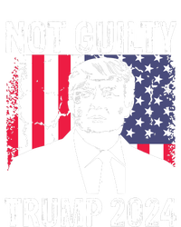 Trump Not Guilty 2024 Free Trump Premium Crewneck Sweatshirt