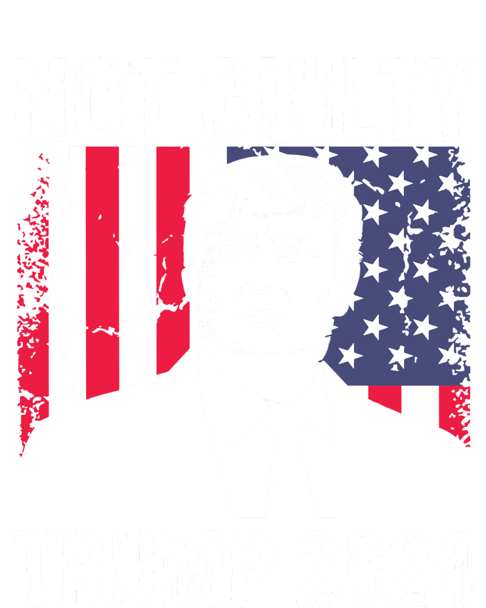 Trump Not Guilty 2024 Free Trump Premium Crewneck Sweatshirt