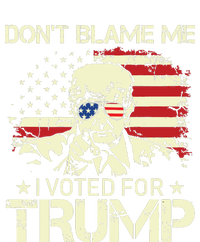 Vintage Usa Flag Dont Blame Me I Voted For Trump On Back Toddler Hoodie