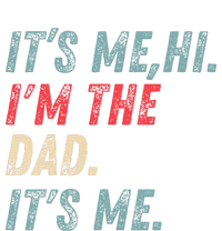 Vintage Fathers Day Its Me Hi I'm The Dad It's Me Performance Fleece Hoodie