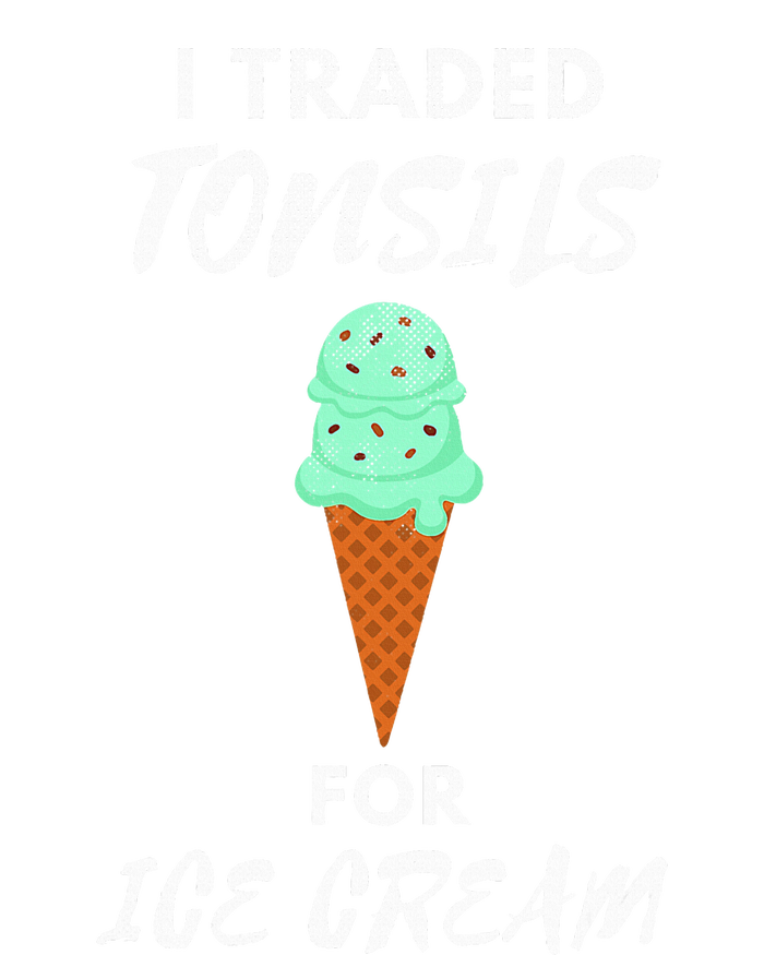 I Traded Tonsils For Ice Cream Surgery Quotes T-Shirt