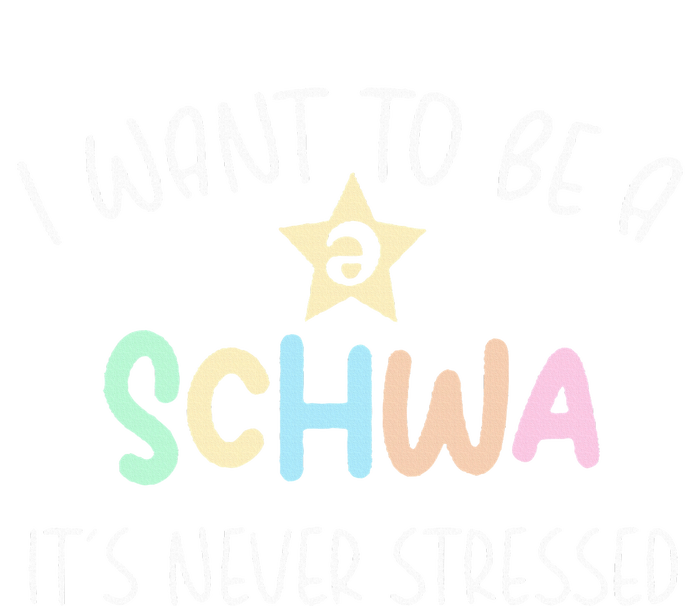 I Want To Be A Schwa Its Never Stressed Reading Teacher Ling Yupoong Adult 5-Panel Trucker Hat