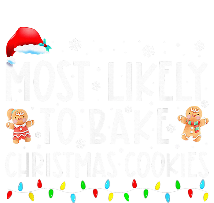 Most Likely To Bake Christmas Cookies Funny Baker Christmas Pom Pom 12in Knit Beanie