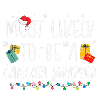 Most Likely To Be A Gangster Wrapper Christmas Sustainable Knit Beanie