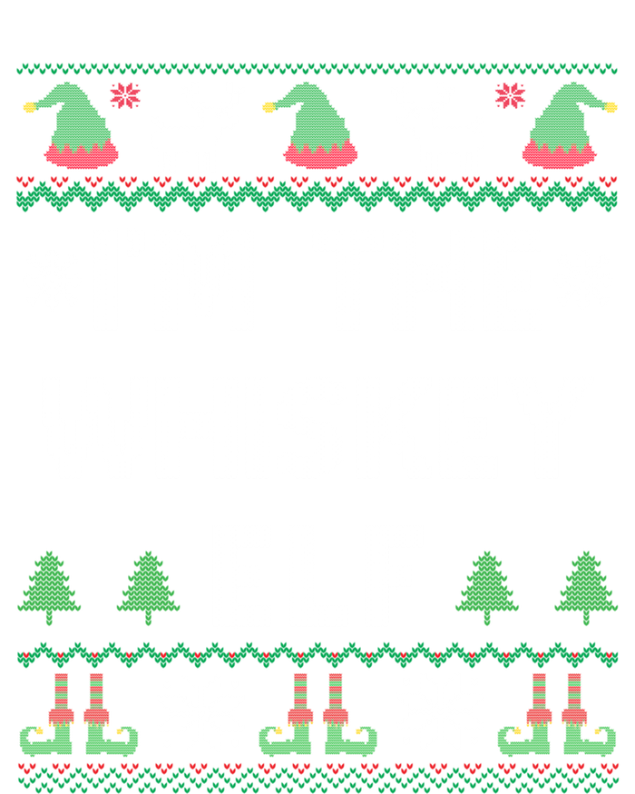 IM The Whiskey Elf Funny Whisky Lover Ugly Christmas Pajama Gift Women's Tri-Blend 3/4-Sleeve Raglan Shirt