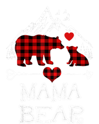 Mama Bear Christmas Pajama Red Plaid Buffalo Family Cool Gift T-Shirt