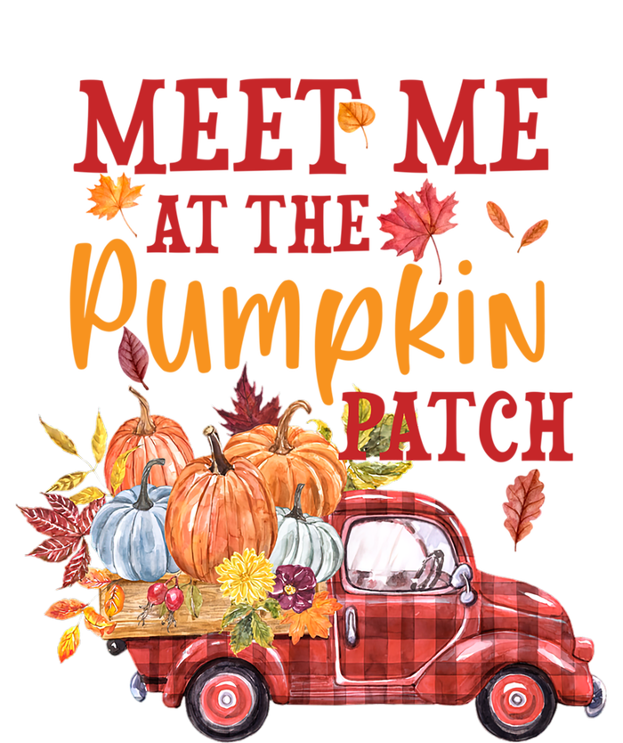 Meet Me At The Pumpkin Patch Autumn Fall Truck Colorful Gift Button