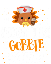 Oncology Nurse Gobble Squad Thanksgiving Turkey On Squad Gift Premium Hoodie