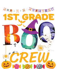 1st Grade Boo Crew Ghost Pumpkin Halloween Teacher Student Sweatshirt Cinch Pack Bag