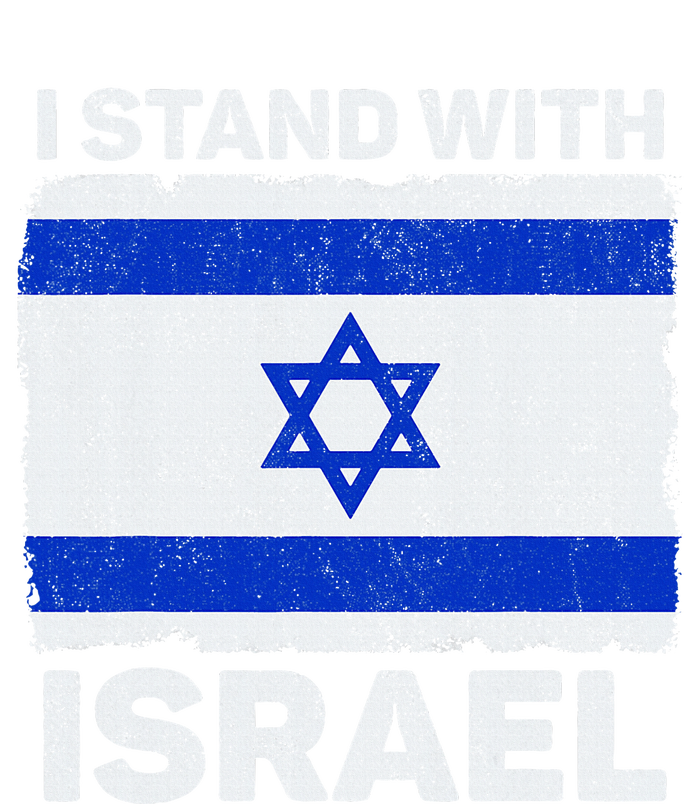 I Stand With Israel Israel Flag Patriotic Israel Long Sleeve Shirt