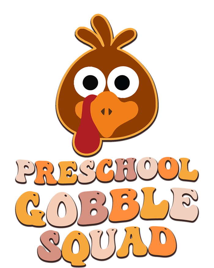 Preschool Gobble Squad Turkey Happy Thanksgiving Gift Kids Sweatshirt