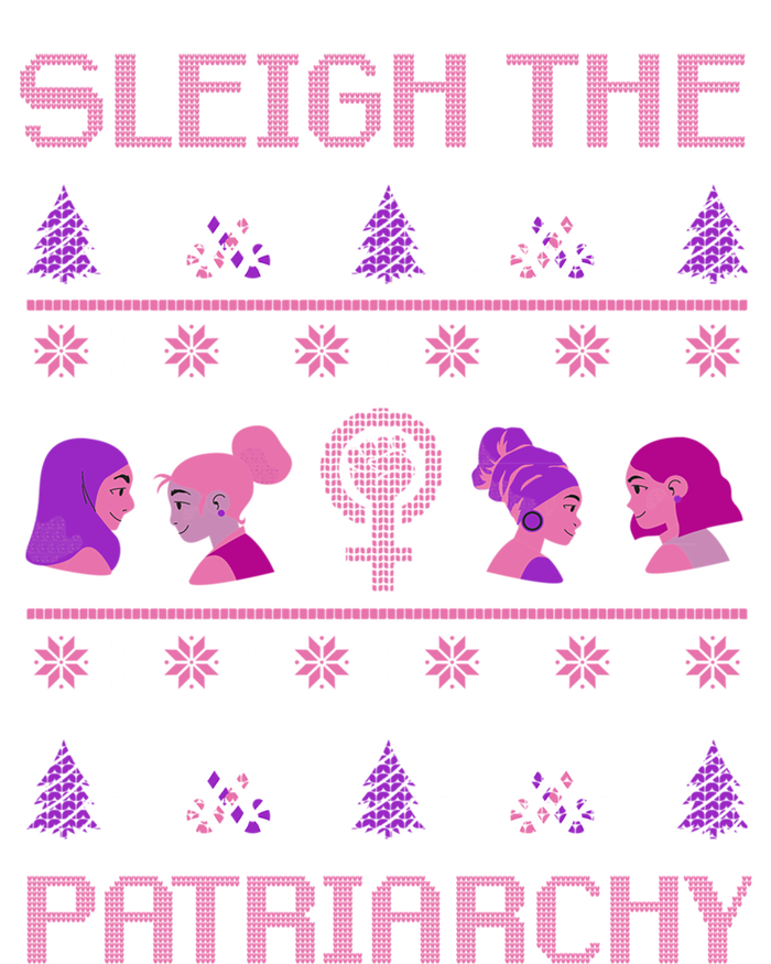 Sleigh The Patriarchy Feminist Christmas Feminism Meaningful Gift T-Shirt