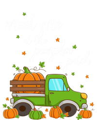 Thanksgiving Fall Autumn Funny Gift Meet Me At The Pumpkin Patch Gift Kids Hoodie