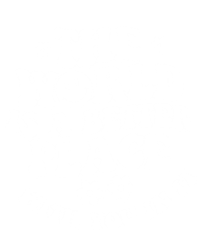 The World Is A Better Place With You In It Trendy Gift Coaster