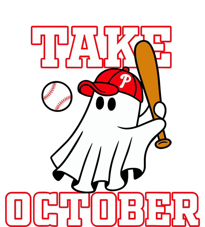 Take October Philadelphia Ghost Baseball Halloween T-Shirt