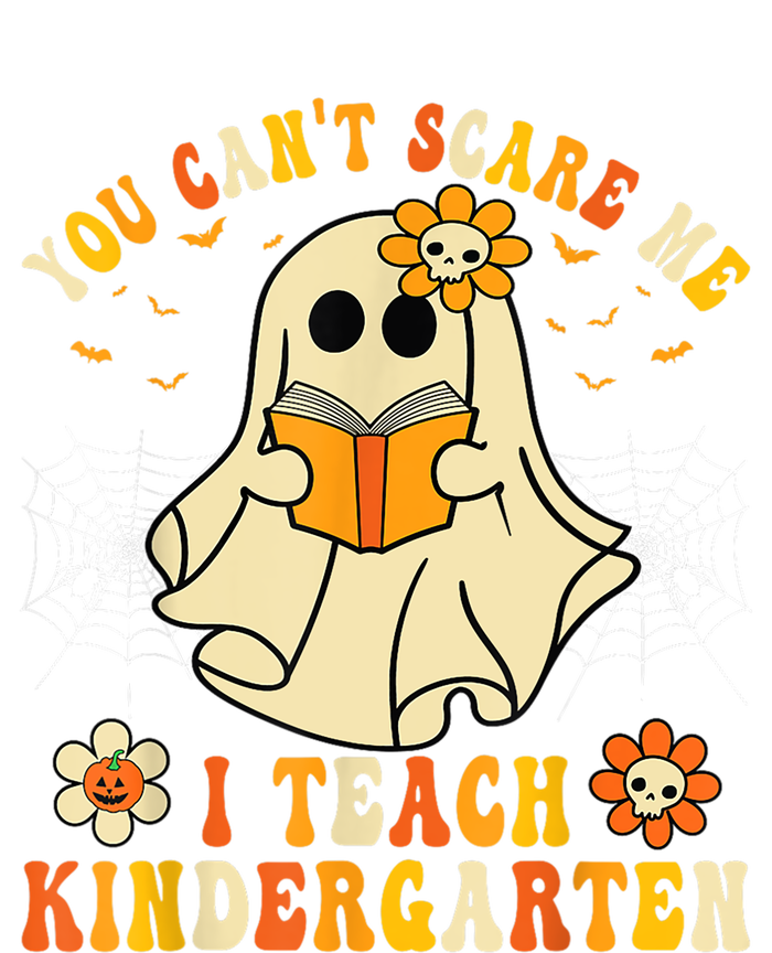 You CanT Scare Me I Teach Kindergarten Halloween Teacher Funny Gift Women's Tri-Blend 3/4-Sleeve Raglan Shirt