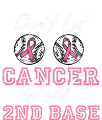 Baseball 2nd Base Pink Ribbon Breast Cancer Awareness Gift Pajama Set