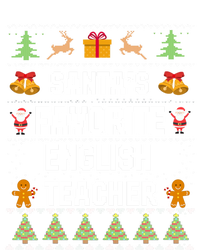 SantaS Favorite English Teacher Xmas Ugly Sweater Christmas Gift T-Shirt