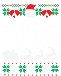 Sleigh All Day Funny Santa Claus Christmas Sleigh Lover Xmas Gift Women's T-Shirt