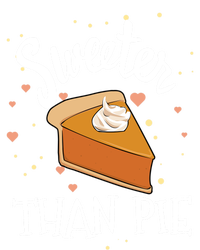 Sweeter Than Pie Halloween Pumpkin Thanksgiving Gift Insulated Varsity Jacket