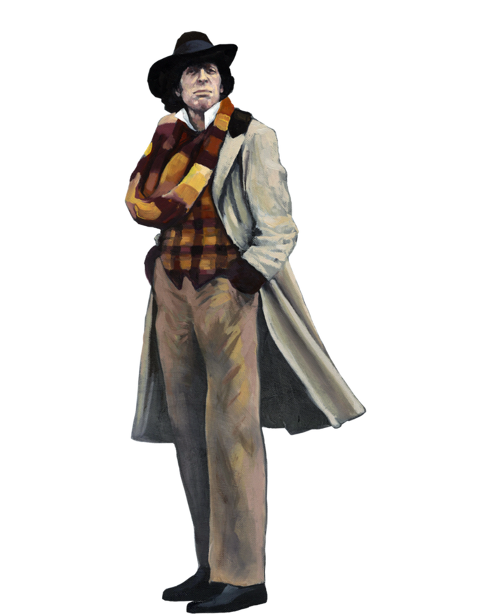 The 4th Dr Who Tom Baker T-Shirt