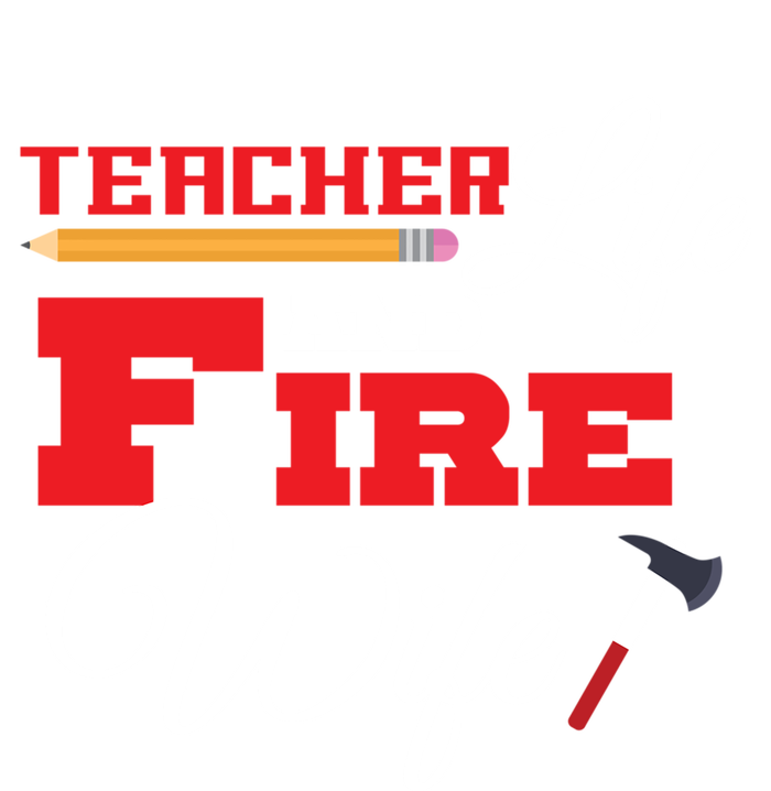 Teacher Life And Fire Wife Fire Family Birthday Gift Meaningful Gift Tie Dye Hoodie