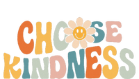 Choose Kindness Retro Groovy Daisy Be Kind Kids Long Sleeve Shirt