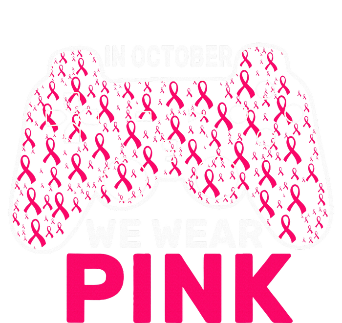 October Breast Cancer Awareness Gaming Collection Kids Long Sleeve Shirt