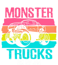 Monster Trucks Are My Jam Engines Truck Car Lovers Trucker City Backpack