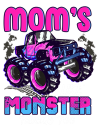 Moms Like Monster Trucks Too Womens California Wash Sweatshirt