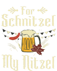 For Schnitzel My Nitzel Funny Gift Oktoberfest Womens Funnel Neck Pullover Hood