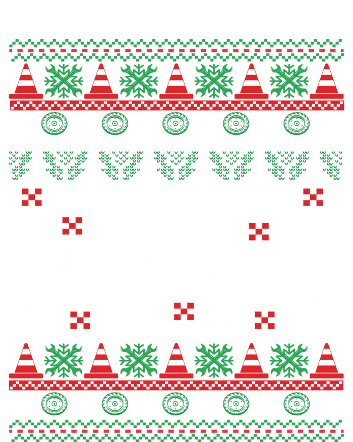 Truck Driver Christmas Ugly Sweater Trucker Pom Pom 12in Knit Beanie