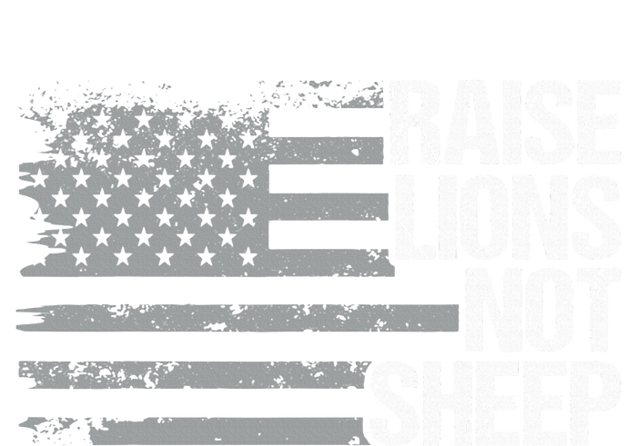 raise lions not sheep american patriotic lion T-Shirt