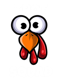 Trot Squad Thanksgiving Day Funny Turkey Face Running Funny Gift T-Shirt