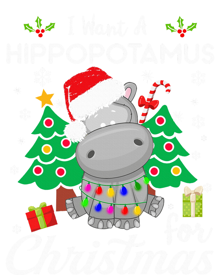 I Want A Hippopotamus For Christmas Cute Gift Sustainable Bucket Hat